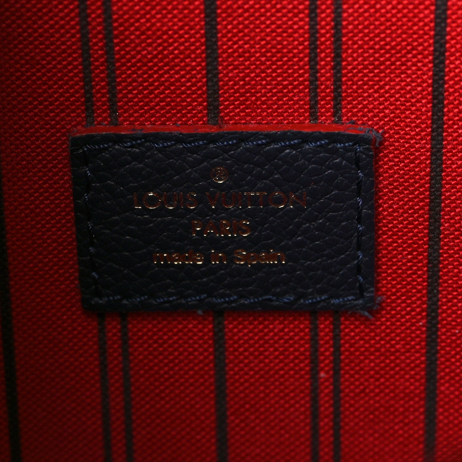 Louis Vuitton Empreinte Pochette Metis Marine Rouge 6 of 6
