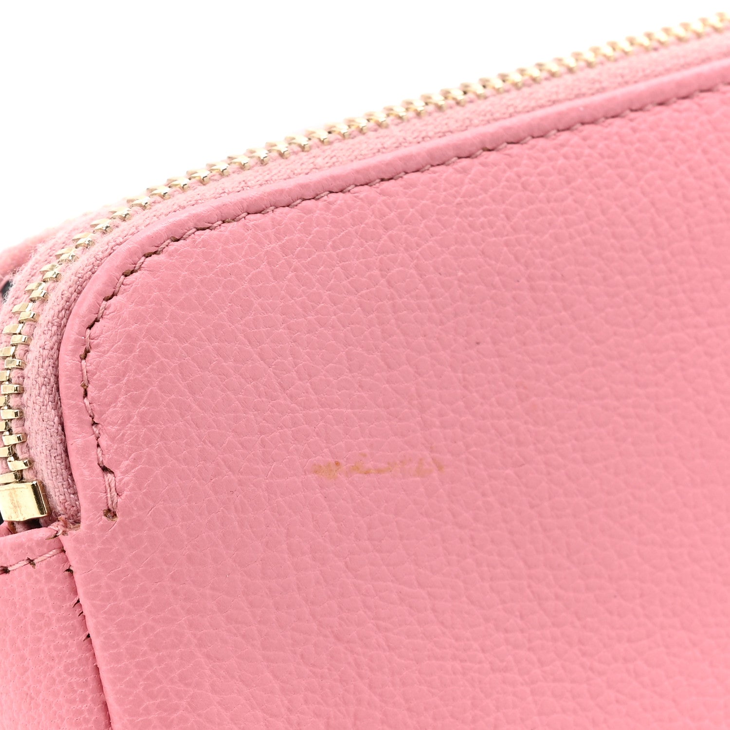 Chanel Calfskin Camellia Small Clutch With Chain Pink 13 of 13