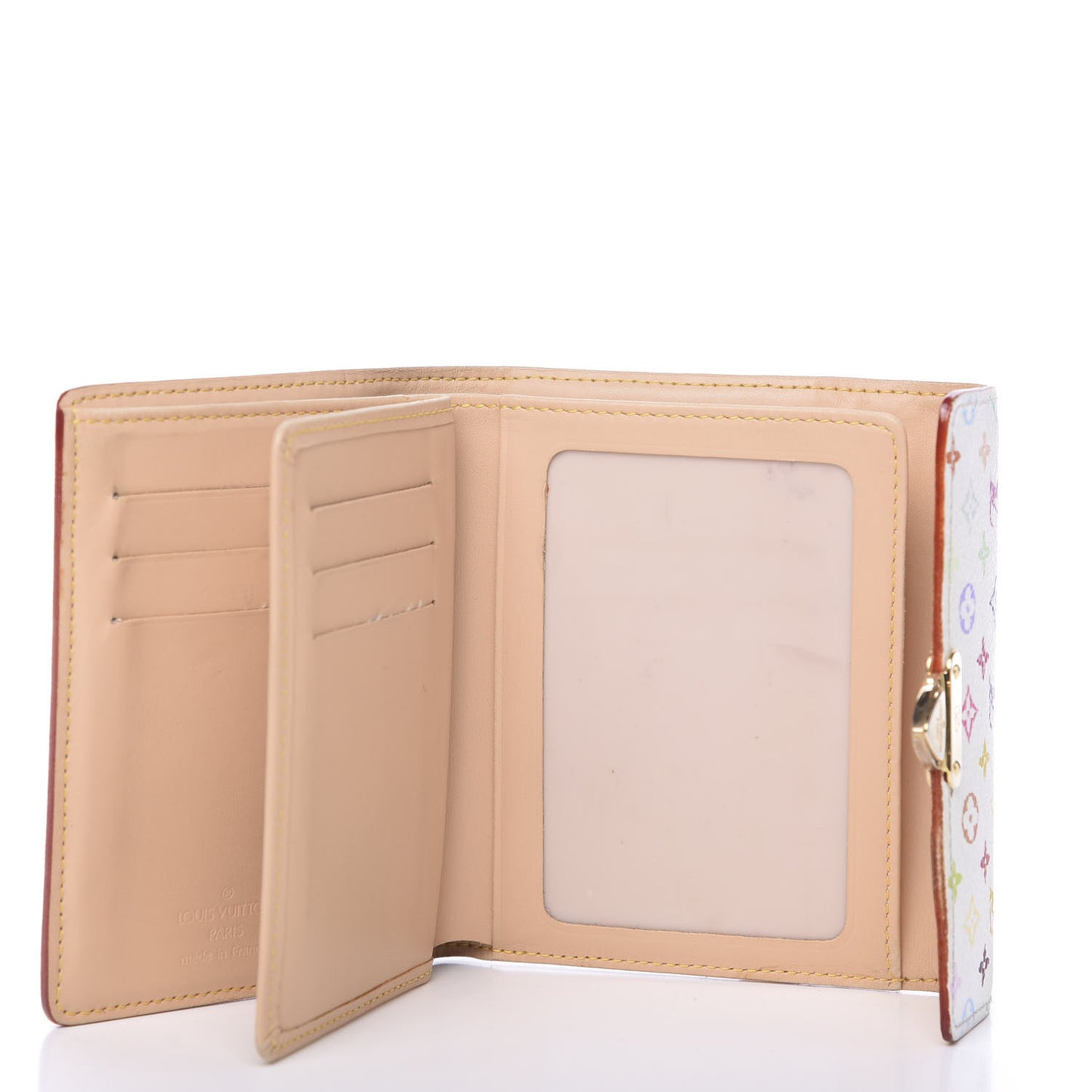Monogram Multicolor Koala Wallet White