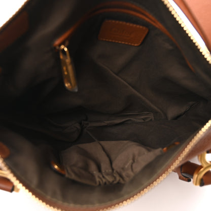 Chloe Calfskin Medium Marcie Satchel Tan 5 of 9