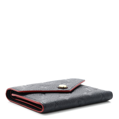 Louis Vuitton Empreinte Victorine Wallet Marine Rouge 4 of 6