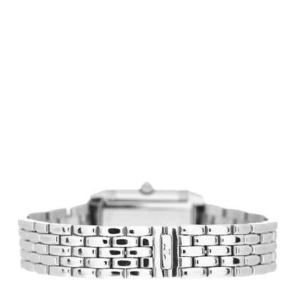 Jaeger-LeCoultre Stainless Steel Diamond Mother of Pearl 20mm Reverso Classic Duetto Manual Winding Watch 266.882.443 4 of 6