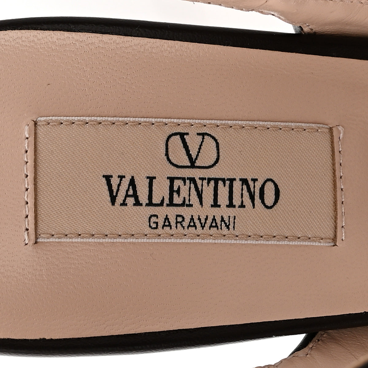 Valentino Garavani Calfskin Pony Hair Effect Rockstud Ankle Strap 100mm Pumps 41 Natural 8 of 11