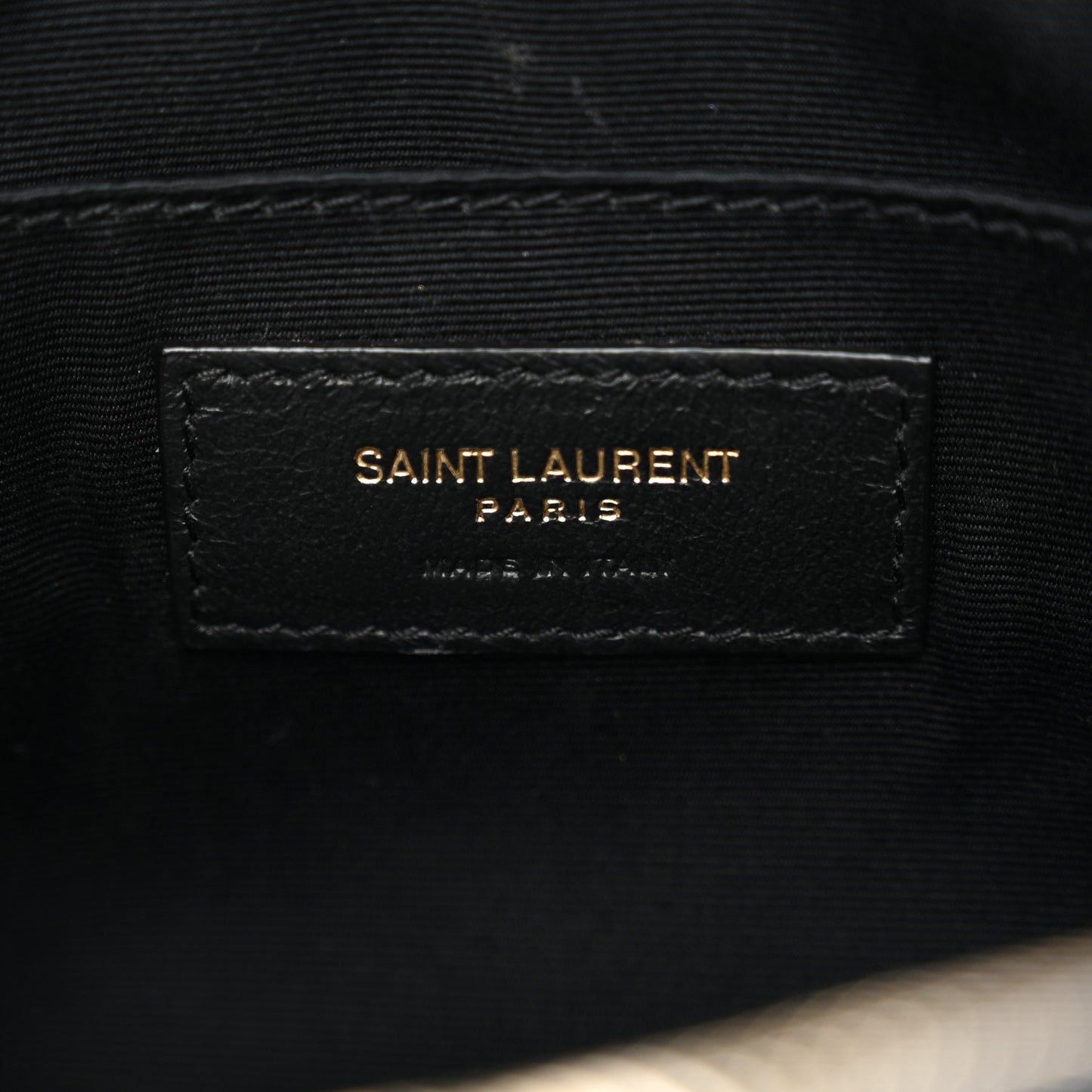 Calfskin Matelasse Monogram Lou Camera Bag Black