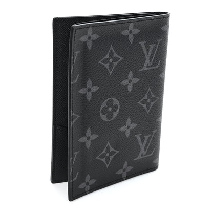Louis Vuitton Monogram Eclipse Passport Cover 3 of 7