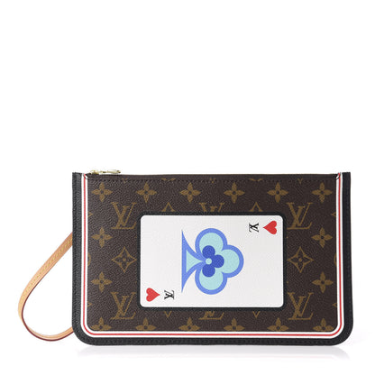Louis Vuitton Monogram Game On Neverfull MM Pochette 1 of 7