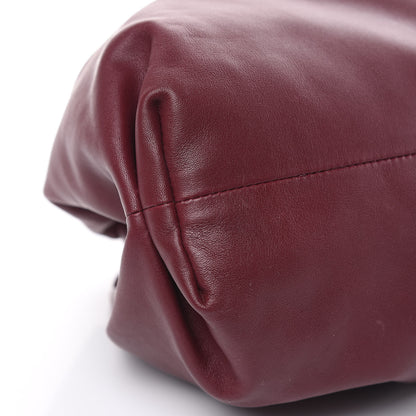 Bottega Veneta Smooth Butter Calf The Pouch Oversized Clutch Bordeaux 8 of 12