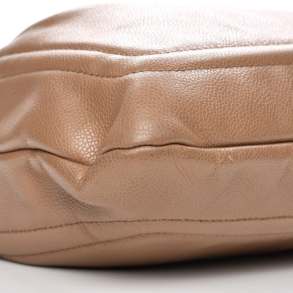 Chanel Caviar CC Timeless Shoulder Bag Dark Beige 11 of 11