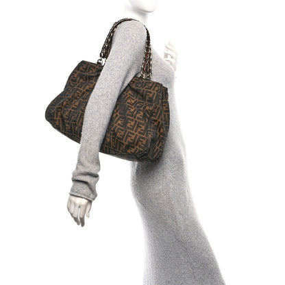 Fendi Zucca Mia Tote Tobacco 2 of 10