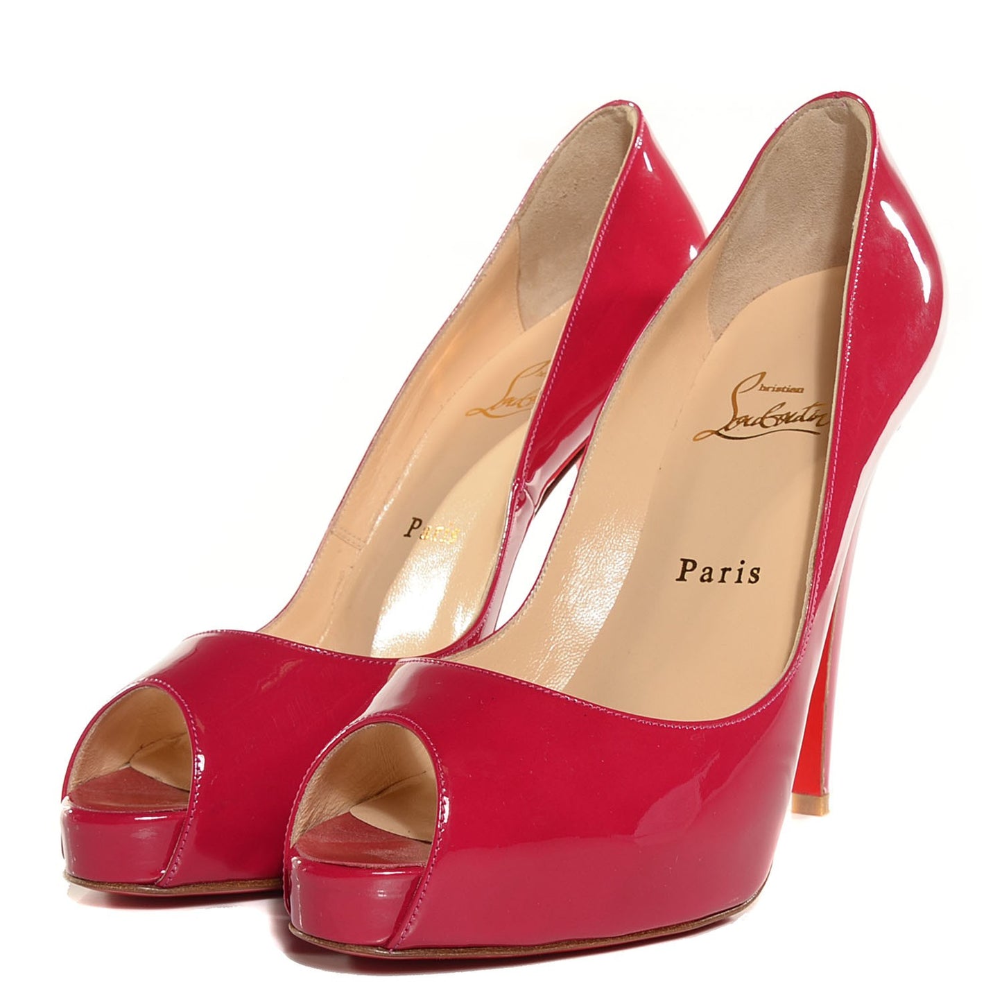 Patent Very Prive 120 Pumps 39.5 Fuchsia