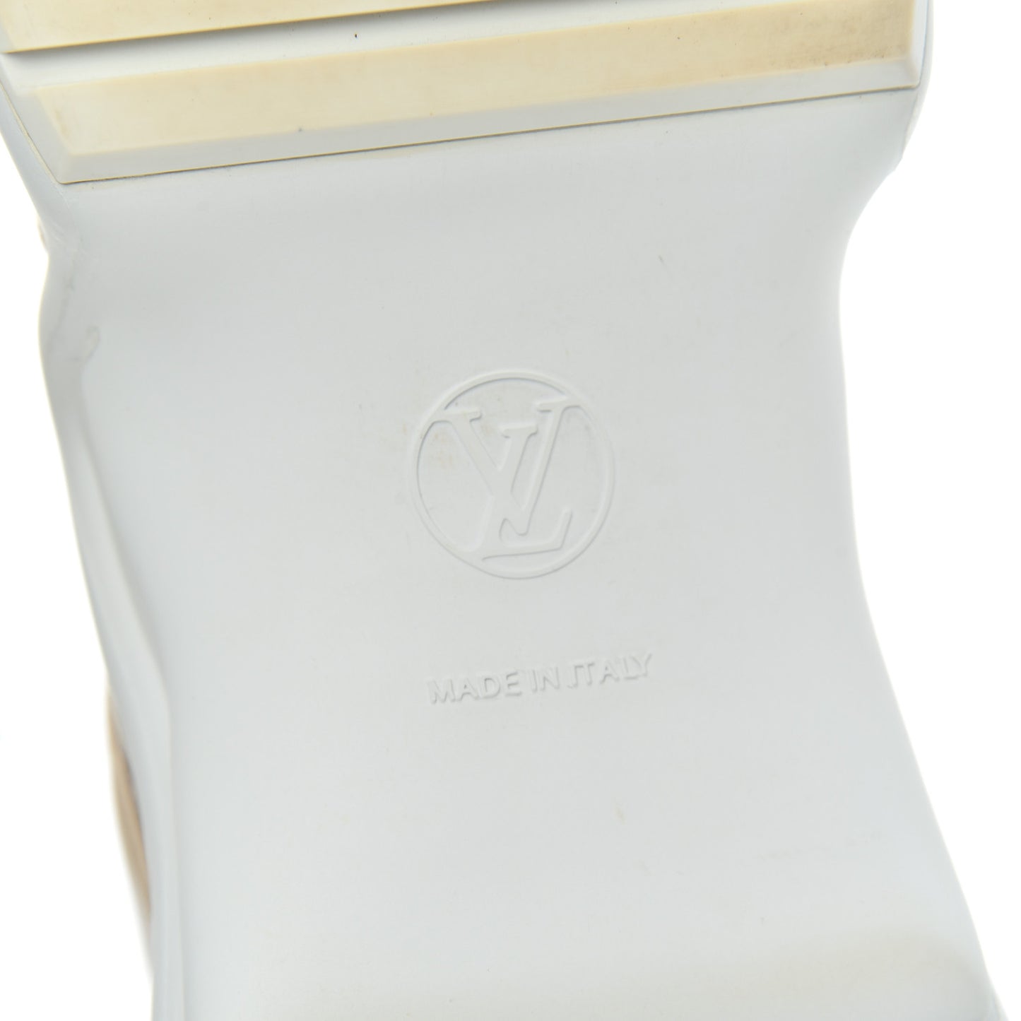 Calfskin Technical Nylon LV Archlight Sneakers 42 White Beige