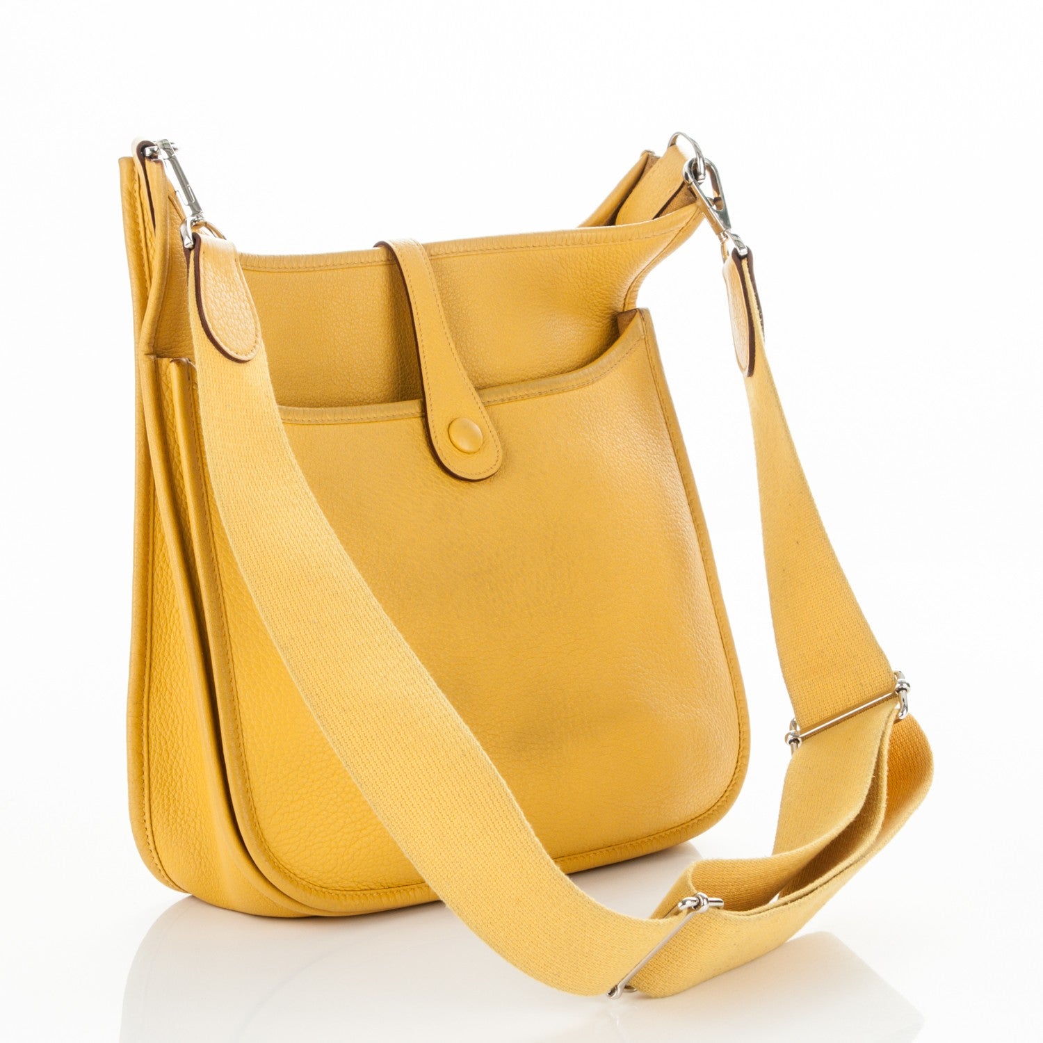 Hermes Taurillon Clemence Evelyne III PM Soleil 3 of 7