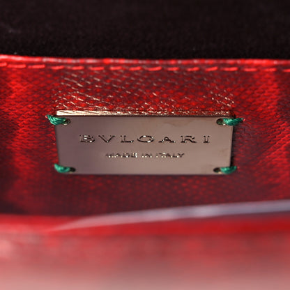 Bulgari Karung Serpenti Forever Crossbody Red 9 of 11