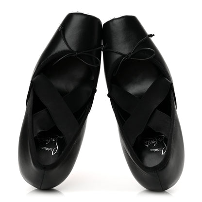 Christian Louboutin Nappa Cassiastic 100 Pumps 38.5 Black 2 of 8