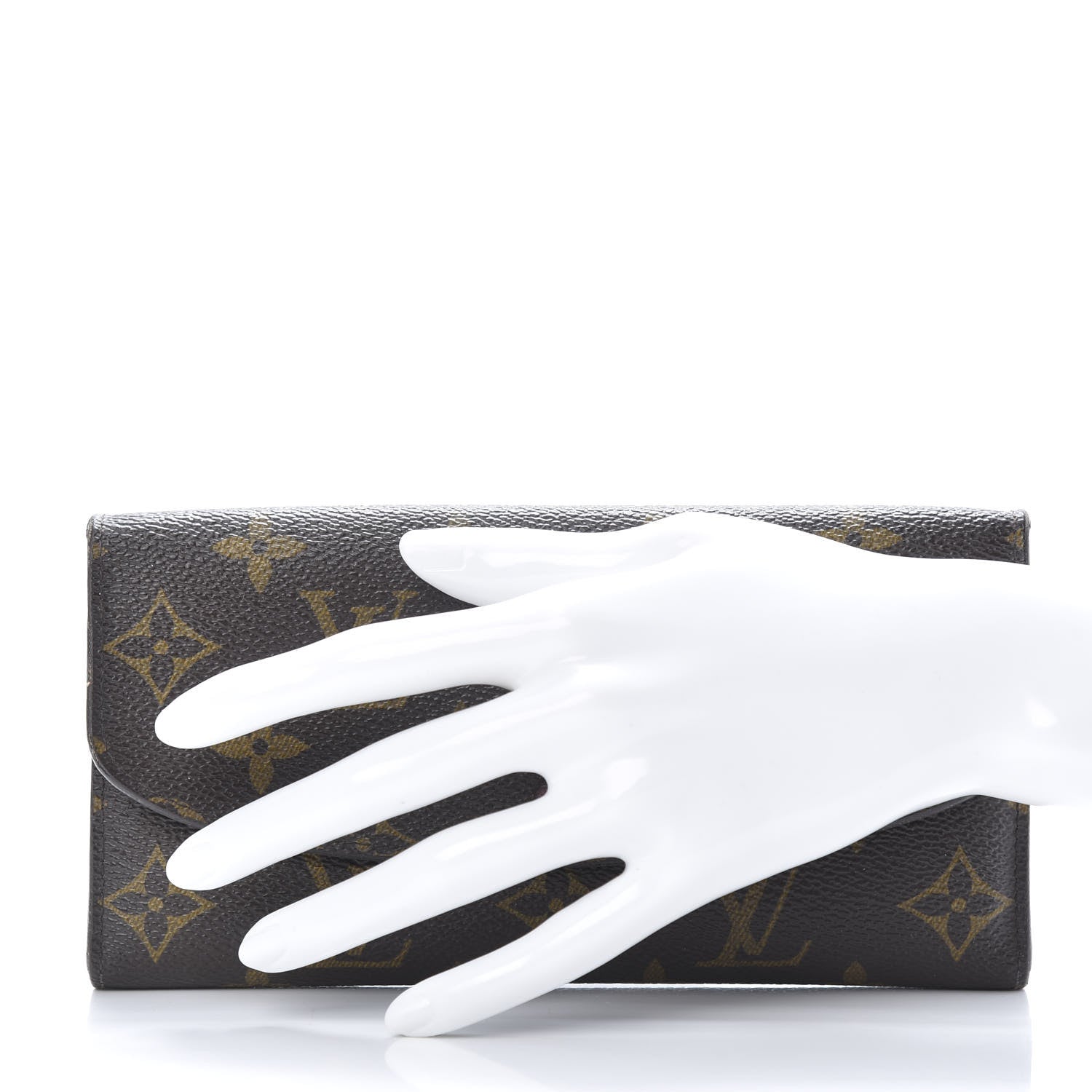 Louis Vuitton Monogram Emilie Wallet Fuchsia 2 of 17