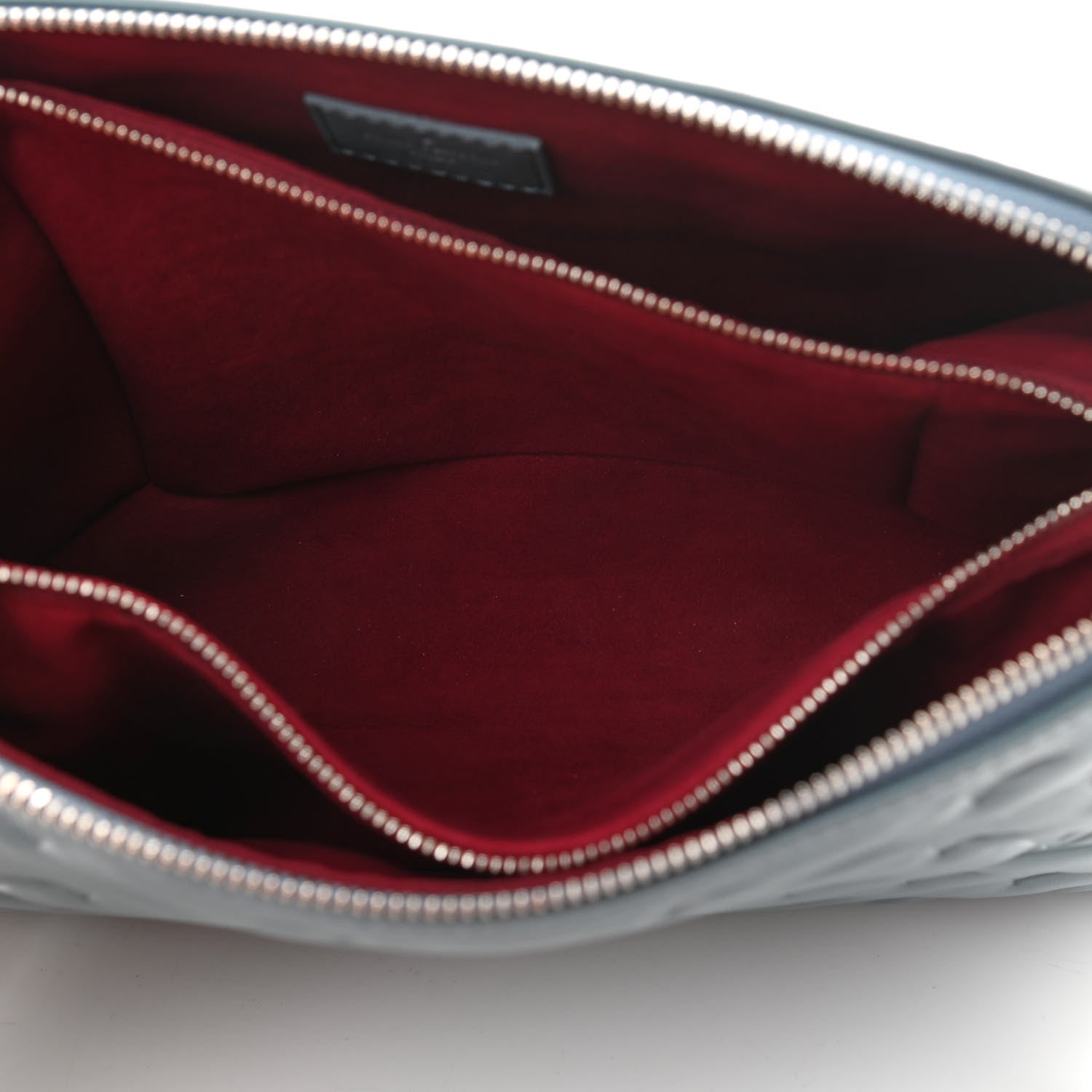 Louis Vuitton Lambskin Embossed Monogram Coussin PM Blue Glacier 6 of 12