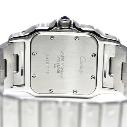 Cartier Stainless Steel 29mm Santos De Galbee Quartz Watch 5 of 7