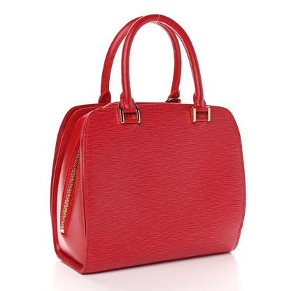Louis Vuitton Epi Pont-Neuf Castillan Red 3 of 10