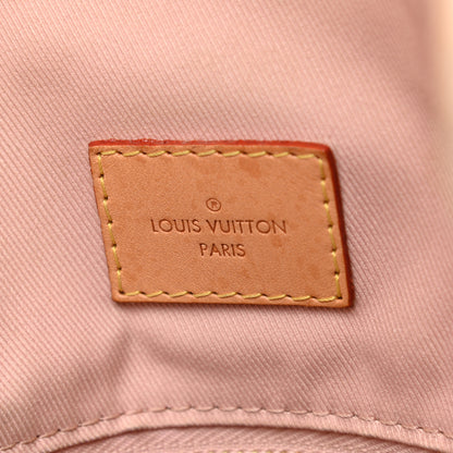 Louis Vuitton Damier Azur Graceful MM Rose Ballerine 6 of 16