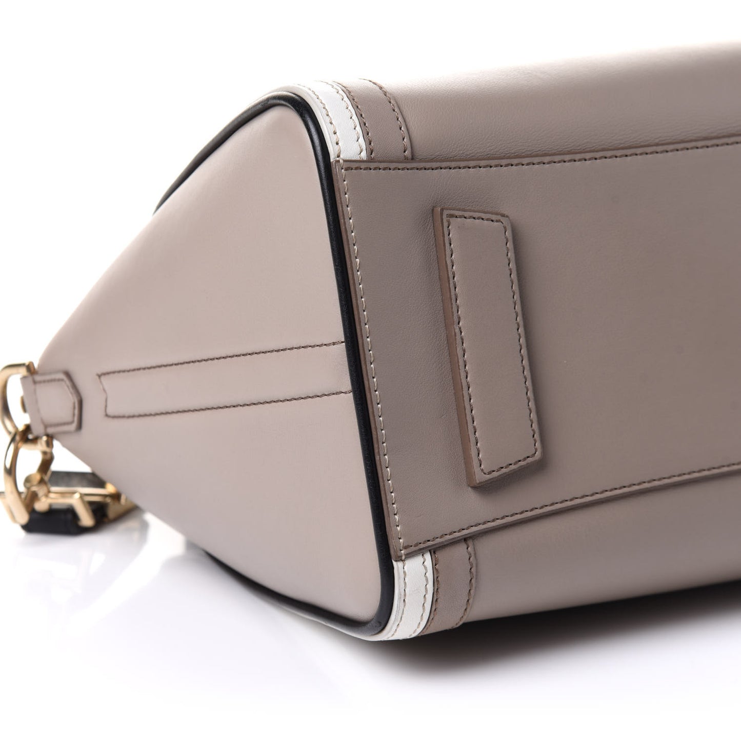 Calfskin Small Tri-Color Antigona Beige Black White