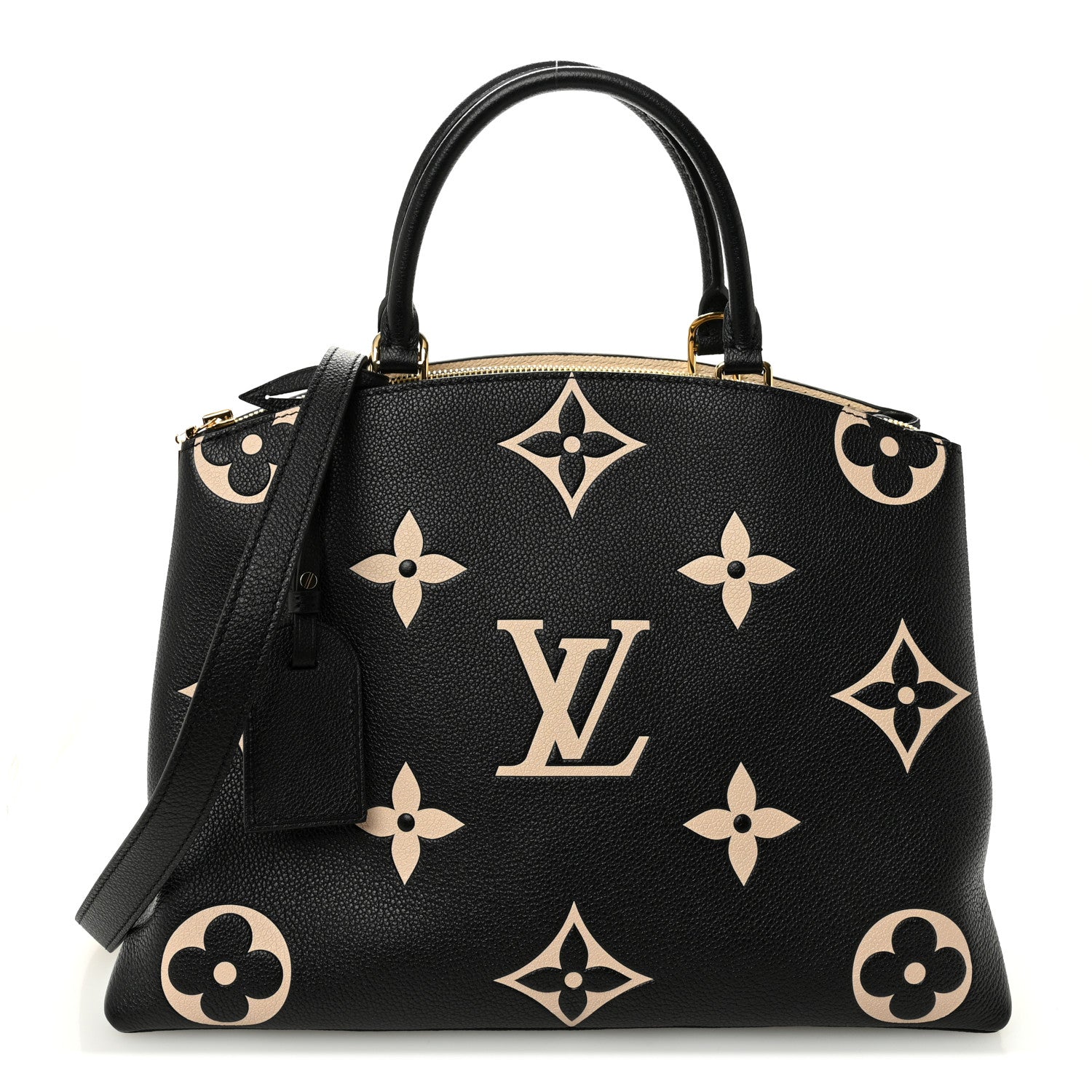 Louis Vuitton Empreinte Monogram Giant Grand Palais Black Beige 1 of 9