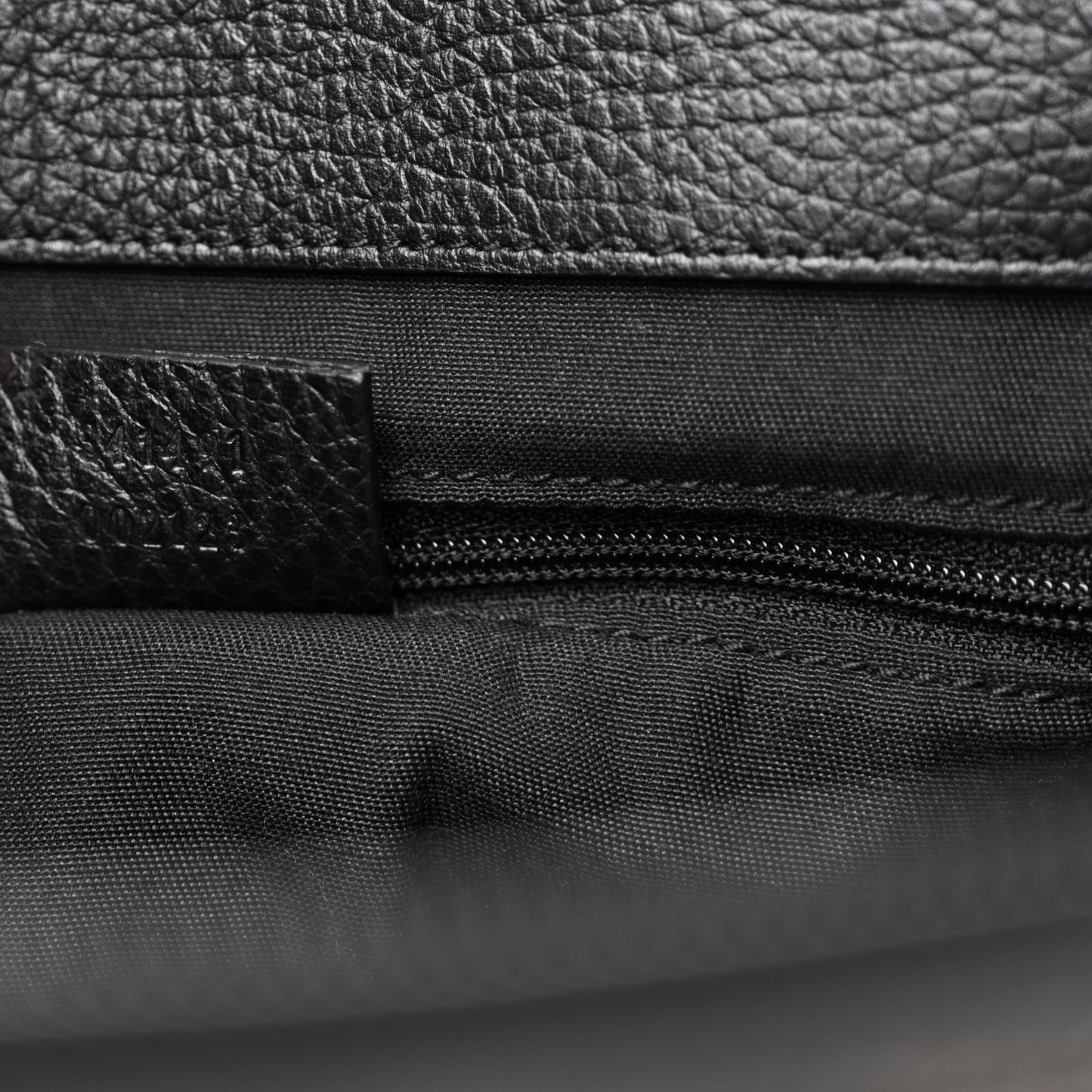 Denim Monogram Large D Ring Tote Black