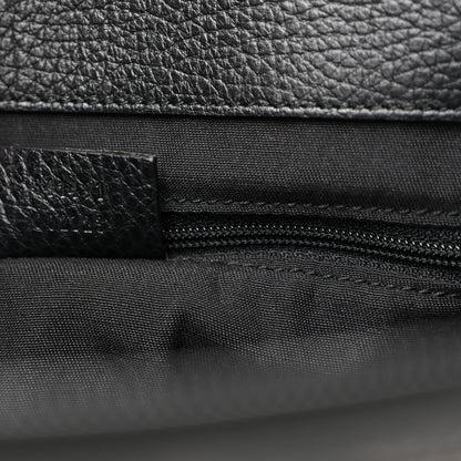 Gucci Denim Monogram Large D Ring Tote Black 6 of 9