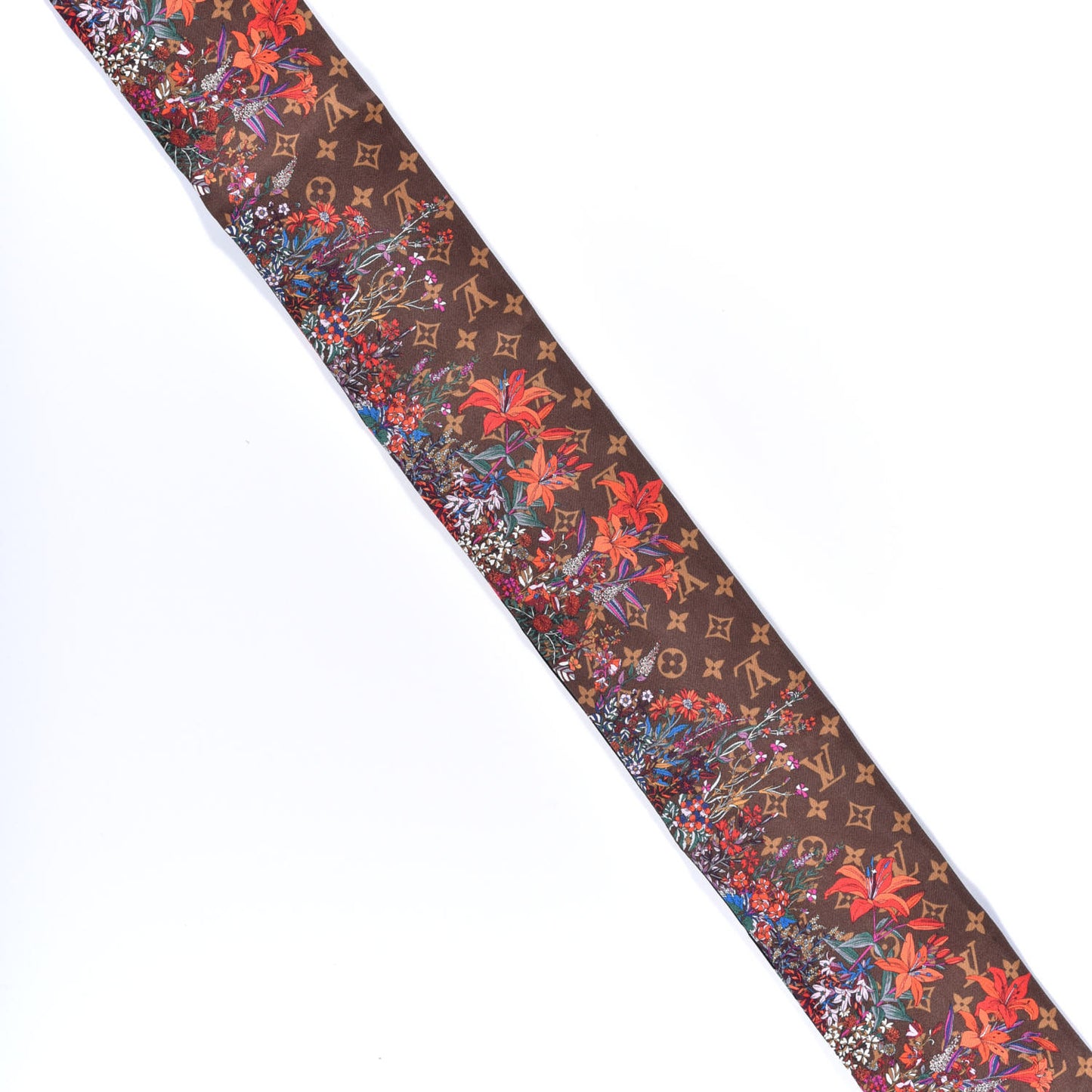 Silk Vuittonite Bandeau Brown