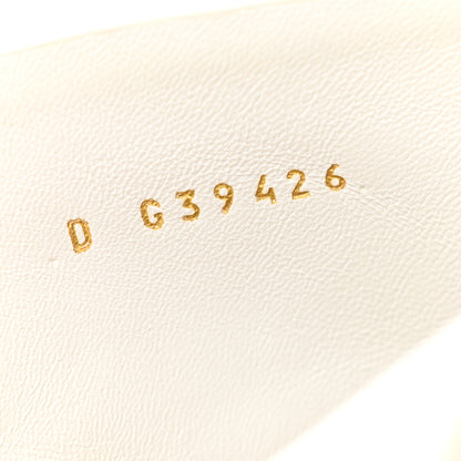 Chanel Lambskin Cap Toe Open Wedge 39 White Black 8 of 11