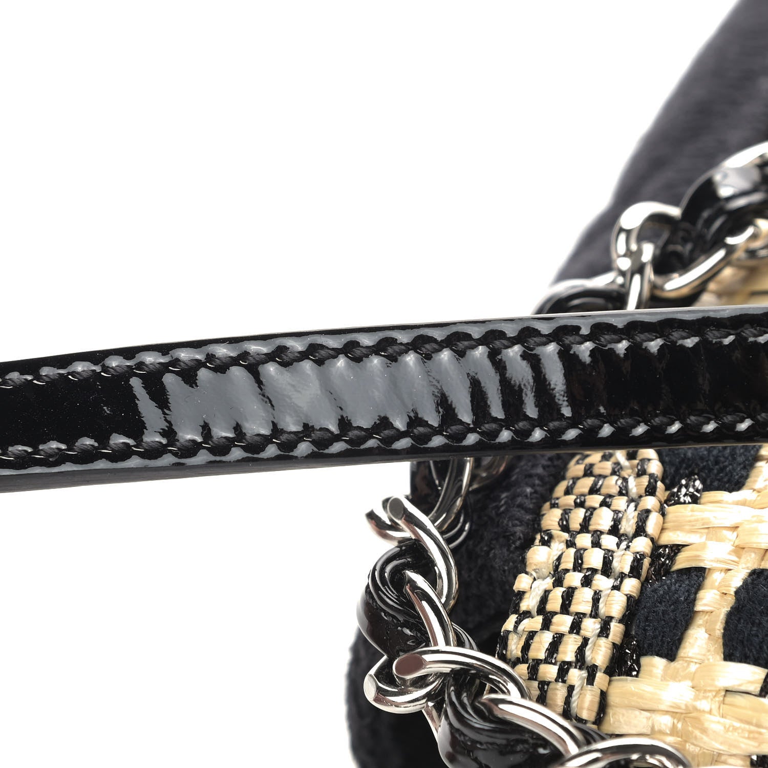 Chanel Cannes Raffia Mademoiselle Flap 9 of 10