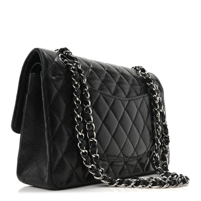 Chanel Caviar Quilted Medium Double Flap Black 3 of 10