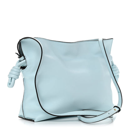 Loewe Calfskin Mini Flamenco Knot Bag Crystal Blue 2 of 10
