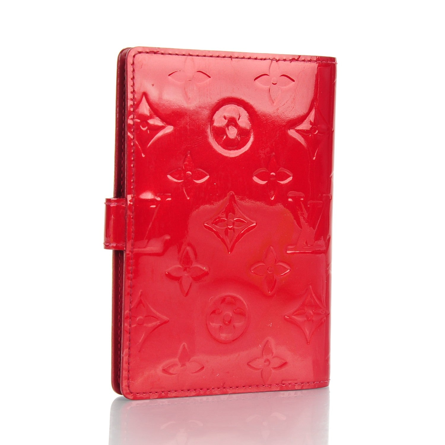 Louis Vuitton Vernis Small Ring Agenda Cover Pomme D'Amour 3 of 7