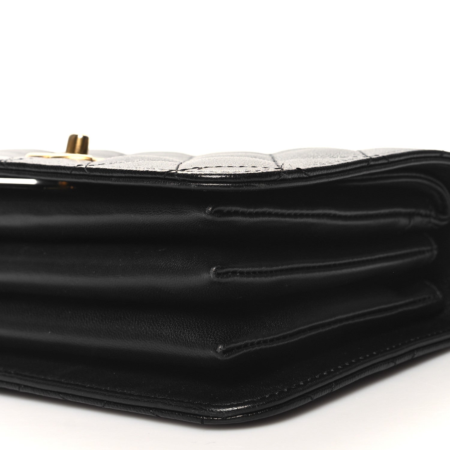 Chanel Caviar Quilted Mini Top Handle Flap Black 11 of 12