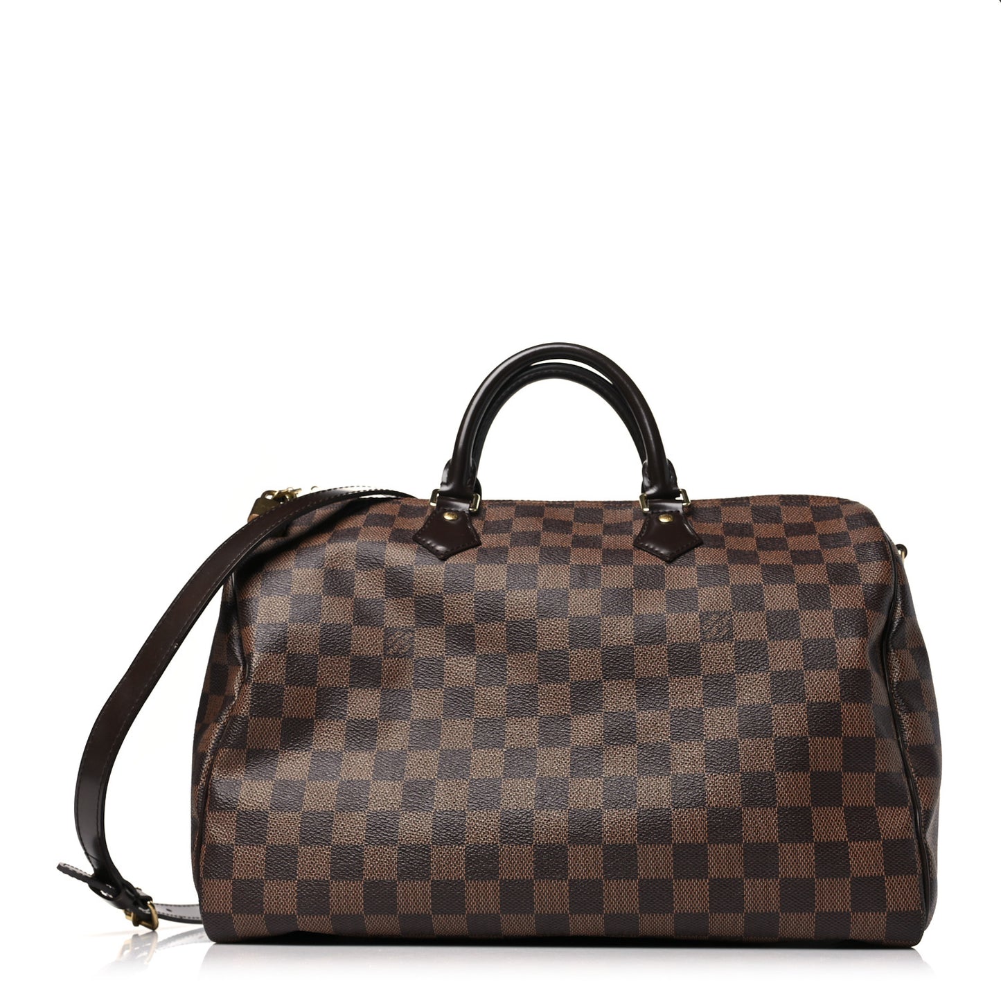 Damier Ebene Speedy Bandouliere 35