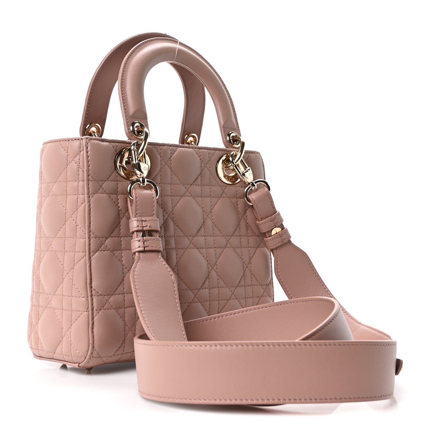 Lambskin Cannage Small My ABCDior Lady Dior Fard
