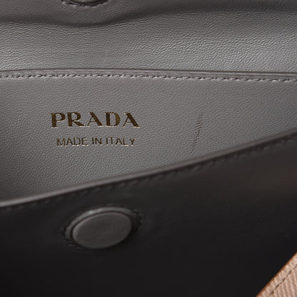 Prada Saffiano Cuir Medium Double Bag Cammeo Marmo 8 of 13