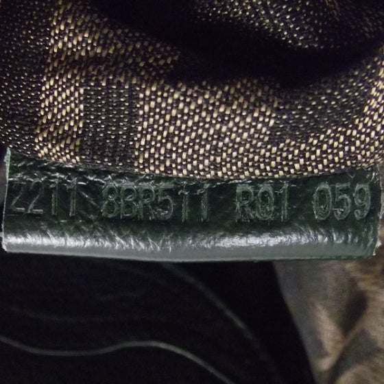 Fendi Nappa Leather Spy Dark Green 10 of 11