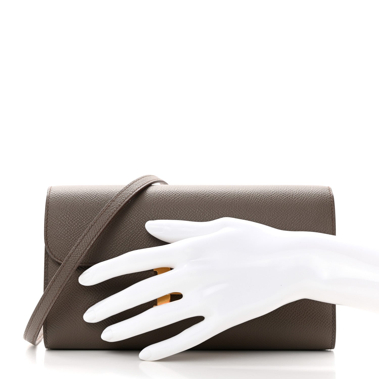 Hermes Epsom Constance Long To Go Wallet Gris Meyer 2 of 8