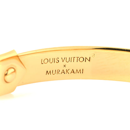 Louis Vuitton LV X TM Monogram Multicolor Hoop Earrings White 4 of 5