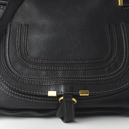 Chloe Calfskin Medium Marcie Satchel Black 10 of 10