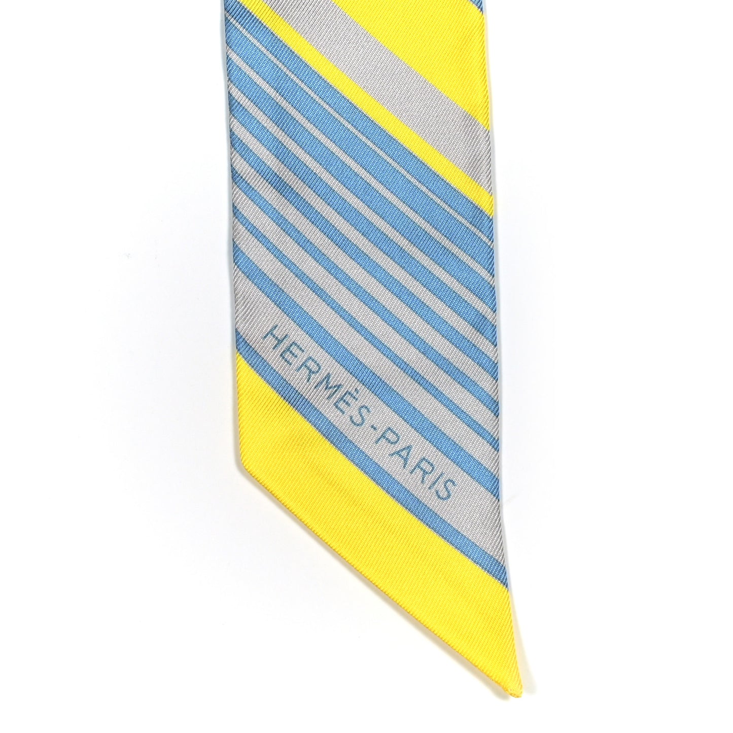 Silk Ex-Libris Sticker Twilly Bleu Moyen Jaune Vif