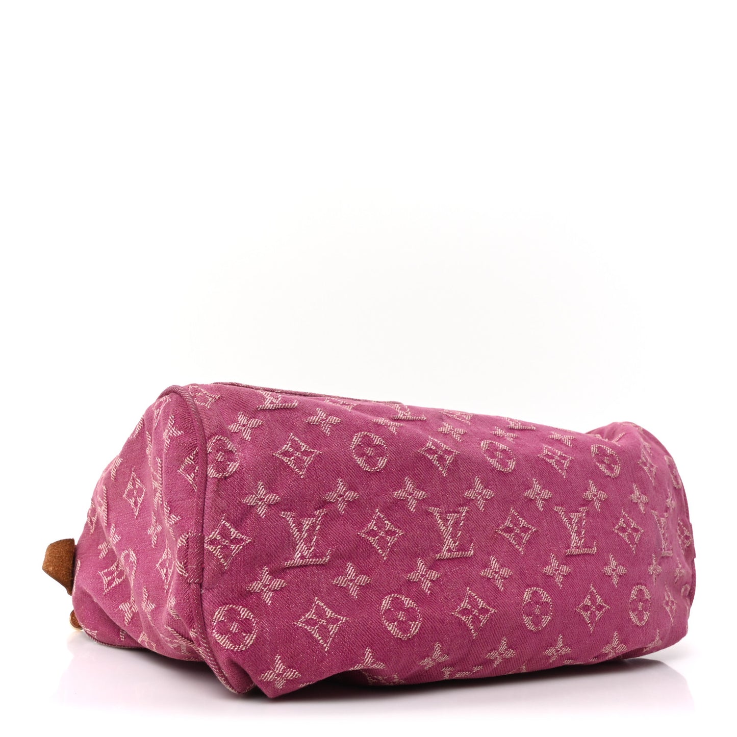 Monogram Denim Neo Speedy Fuchsia