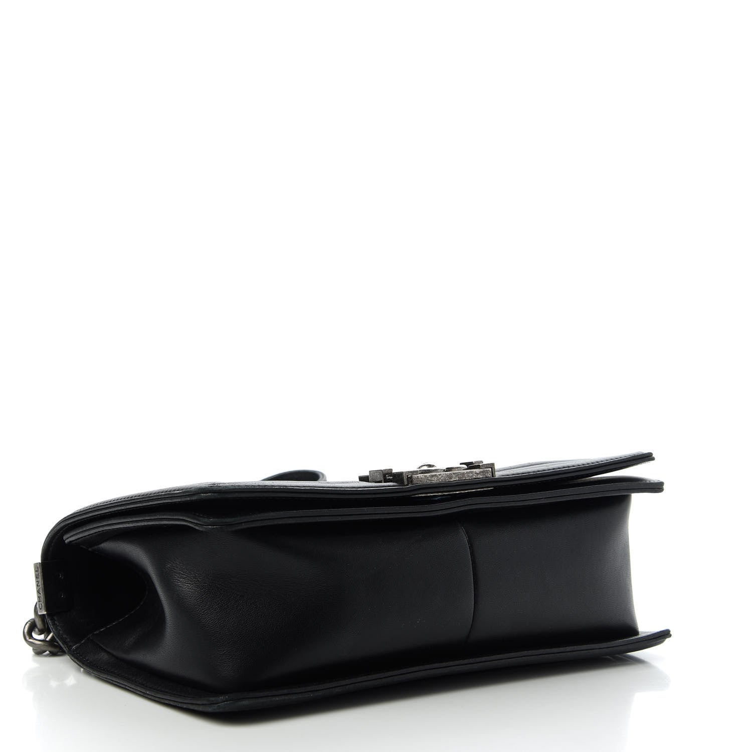 Chanel Lambskin Quilted Medium Boy Flap Black 4 of 10