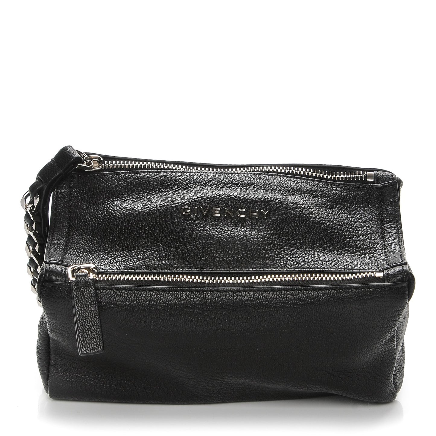 Sugar Goatskin Pandora Wristlet Black