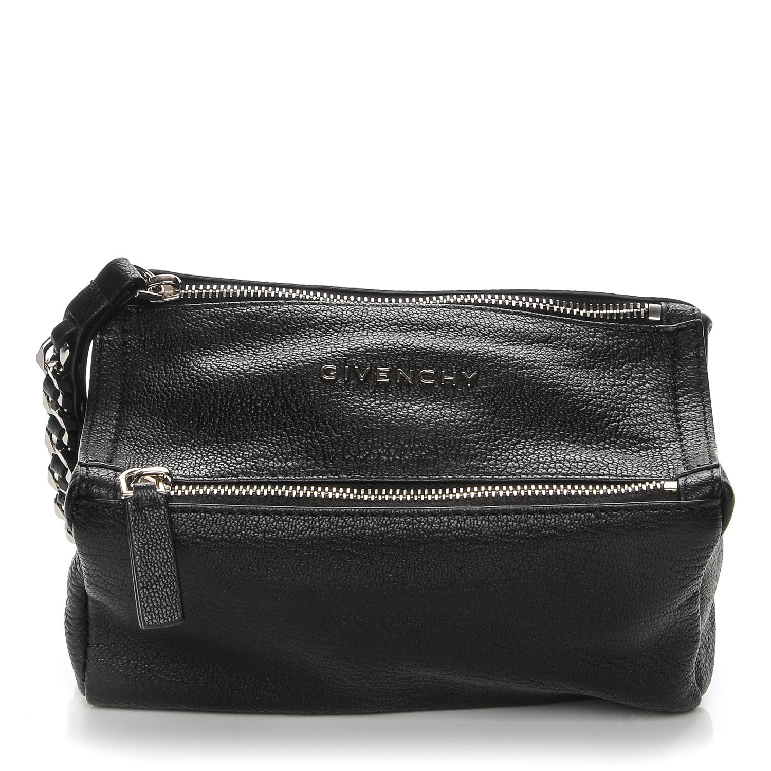 Givenchy Sugar Goatskin Pandora Wristlet Black 1 of 7