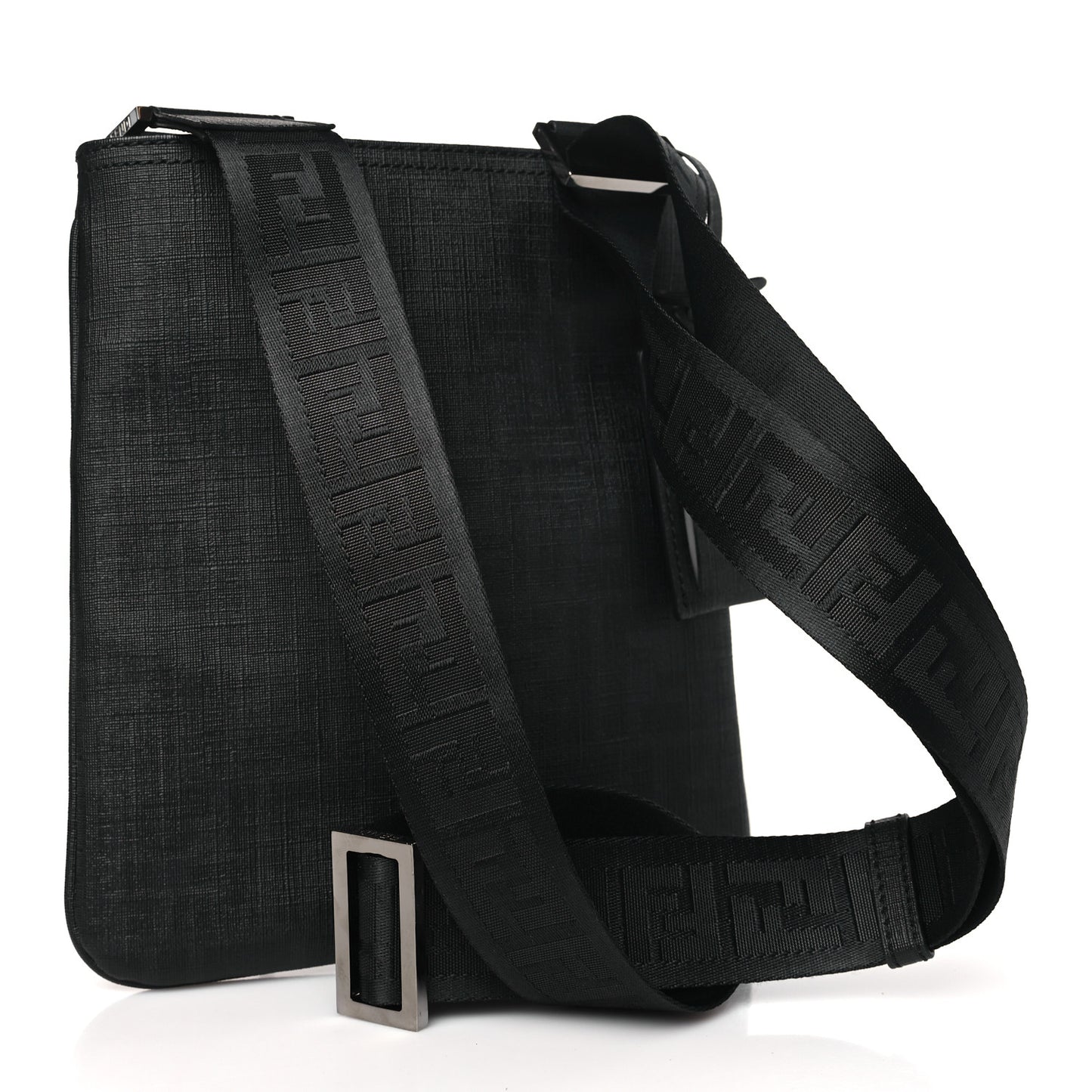 Zucca Spalmati Messenger Bag Black
