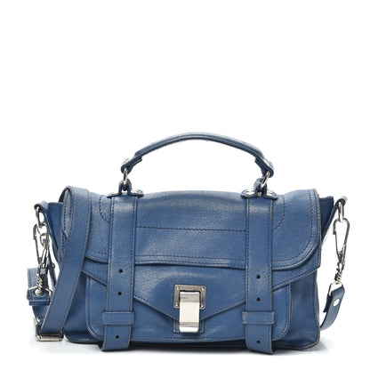 Proenza Schouler Lambskin Tiny PS1 Satchel Peacock 1 of 9