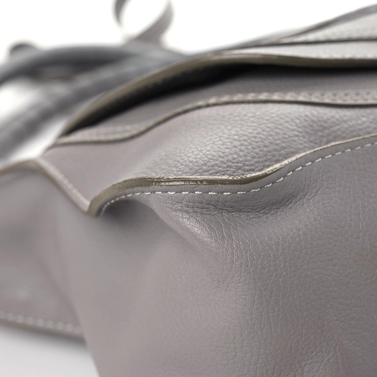 Chloe Calfskin Medium Marcie Satchel Cashmere Grey 10 of 16