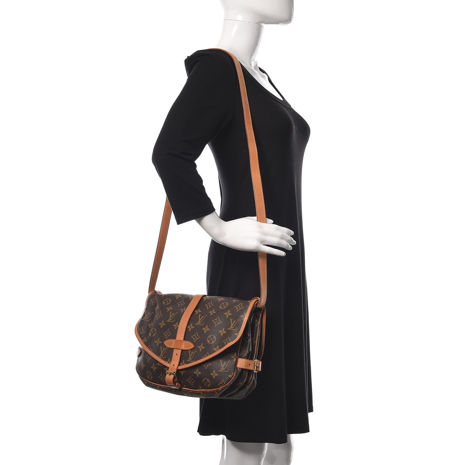 Louis Vuitton Monogram Saumur 30 2 of 16